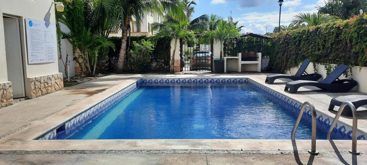 Apartamento En Fraccionamiento Privado 6 Personas, 5 Camas, Piscina Cerca De La Playa Playa del Carmen Exterior foto